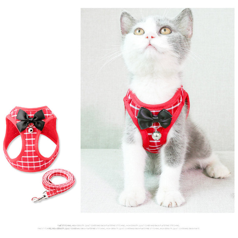 Adjustable Cat Harness Breathable