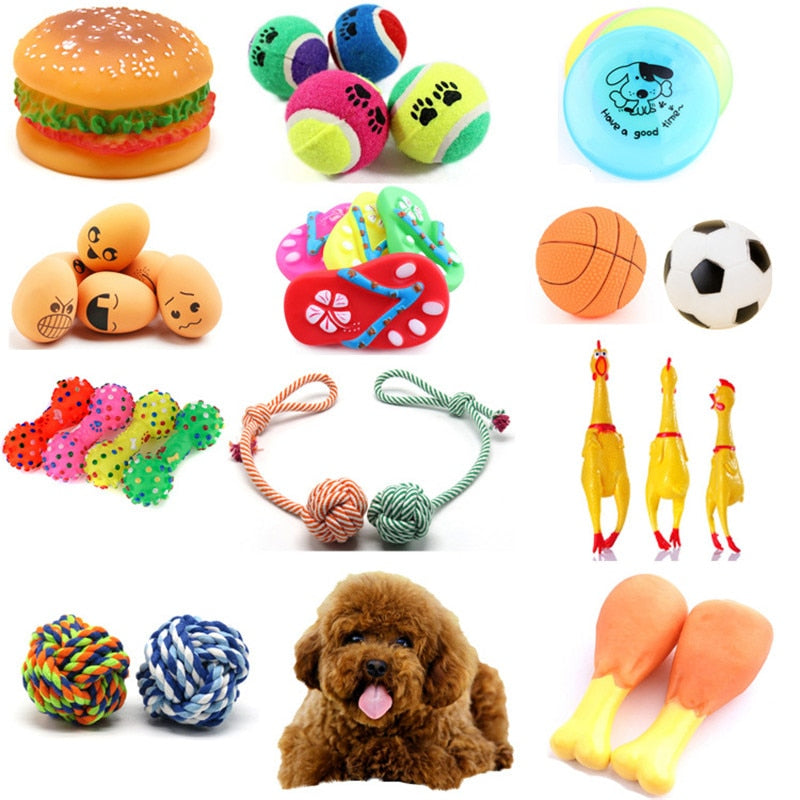 Rubber Squeak Toys for Dogs