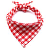 Load image into Gallery viewer, Red White Dog  Bandana