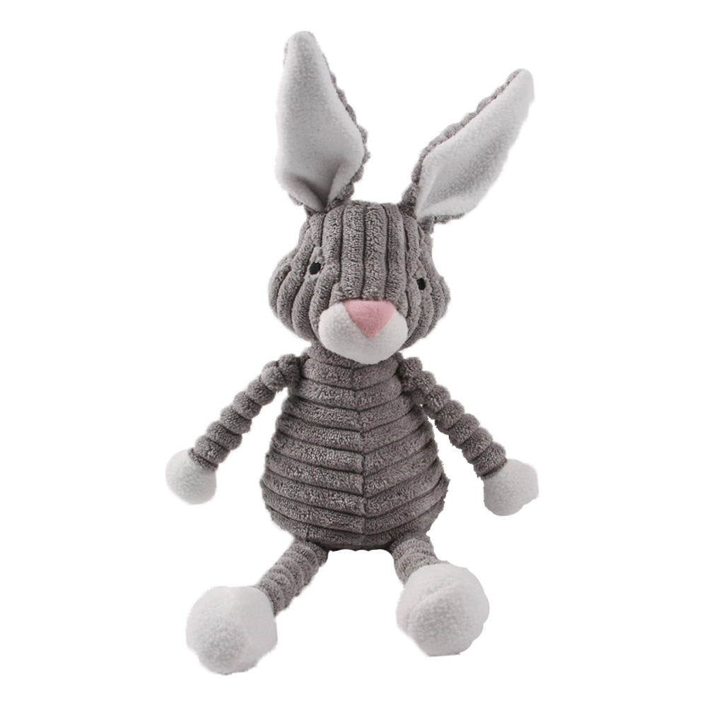 Baxter Plush Squeaky Bunny Toy