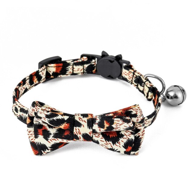 Leopard Print Collar