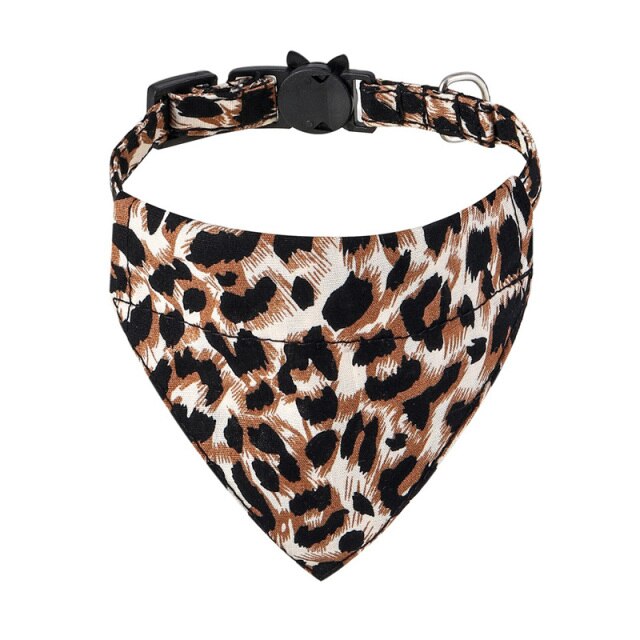 Leopard Print Collar