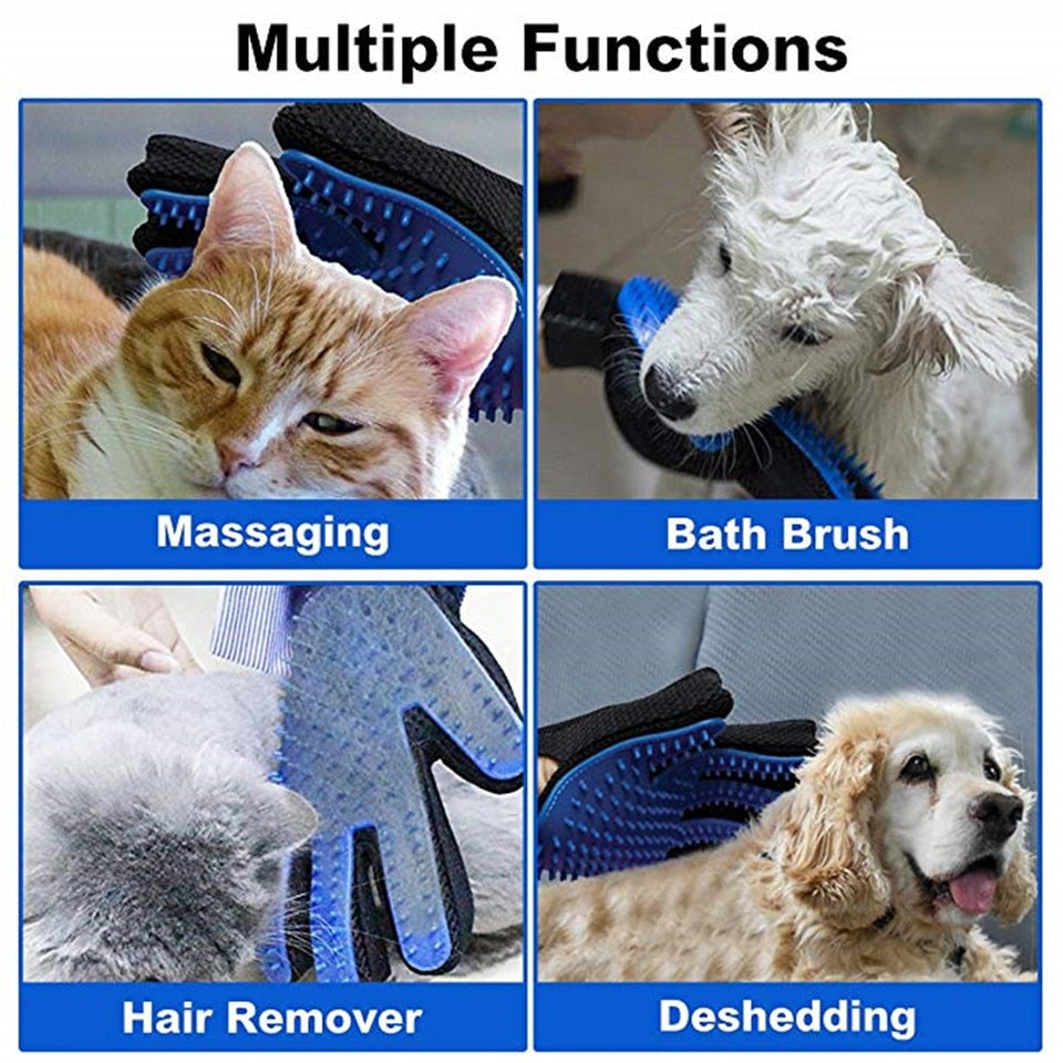 Cat Grooming  Massage Glove